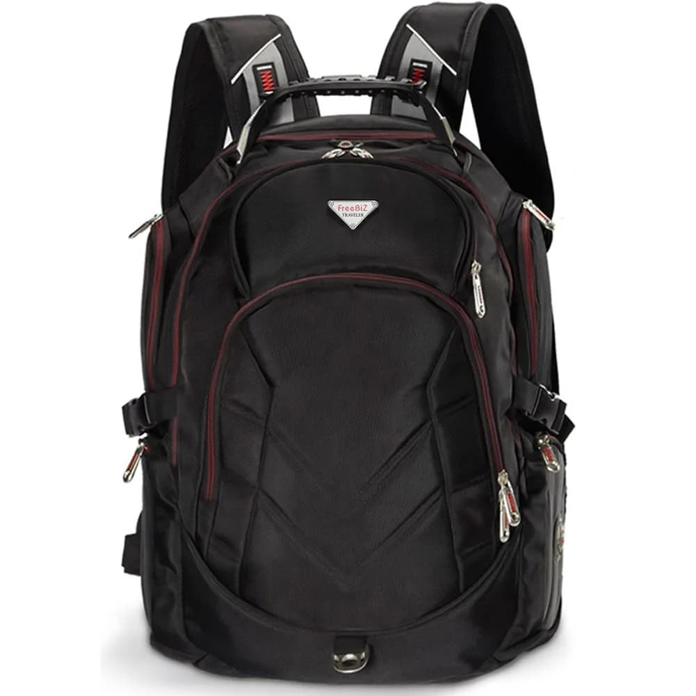 FREEBIZ 19 Inch Laptop Backpack Bag | 55L Travel Rucksack for Gaming & Large Laptops - main product image