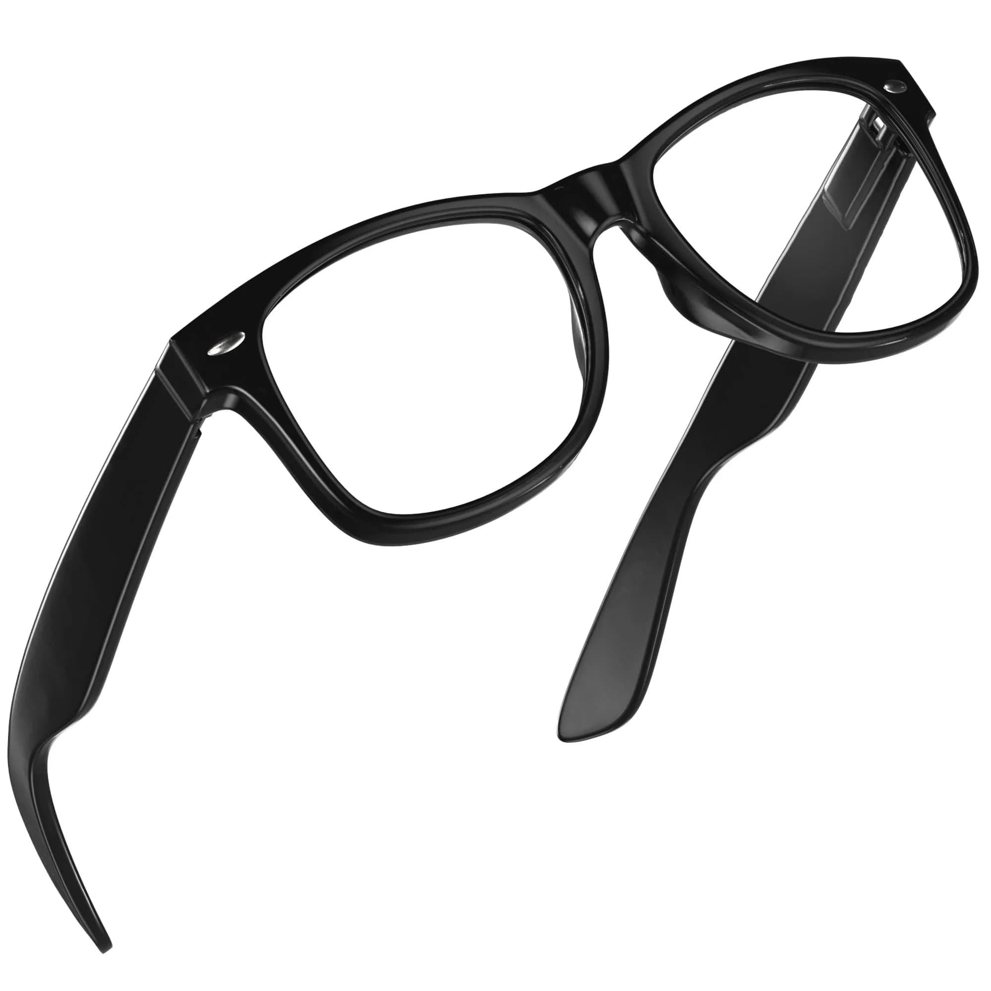 grinderPUNCH Blue Light Reading Glasses 4.0 Diopters Black | Enhanced Magnification for Effortless Close-Up Clarity - main product image