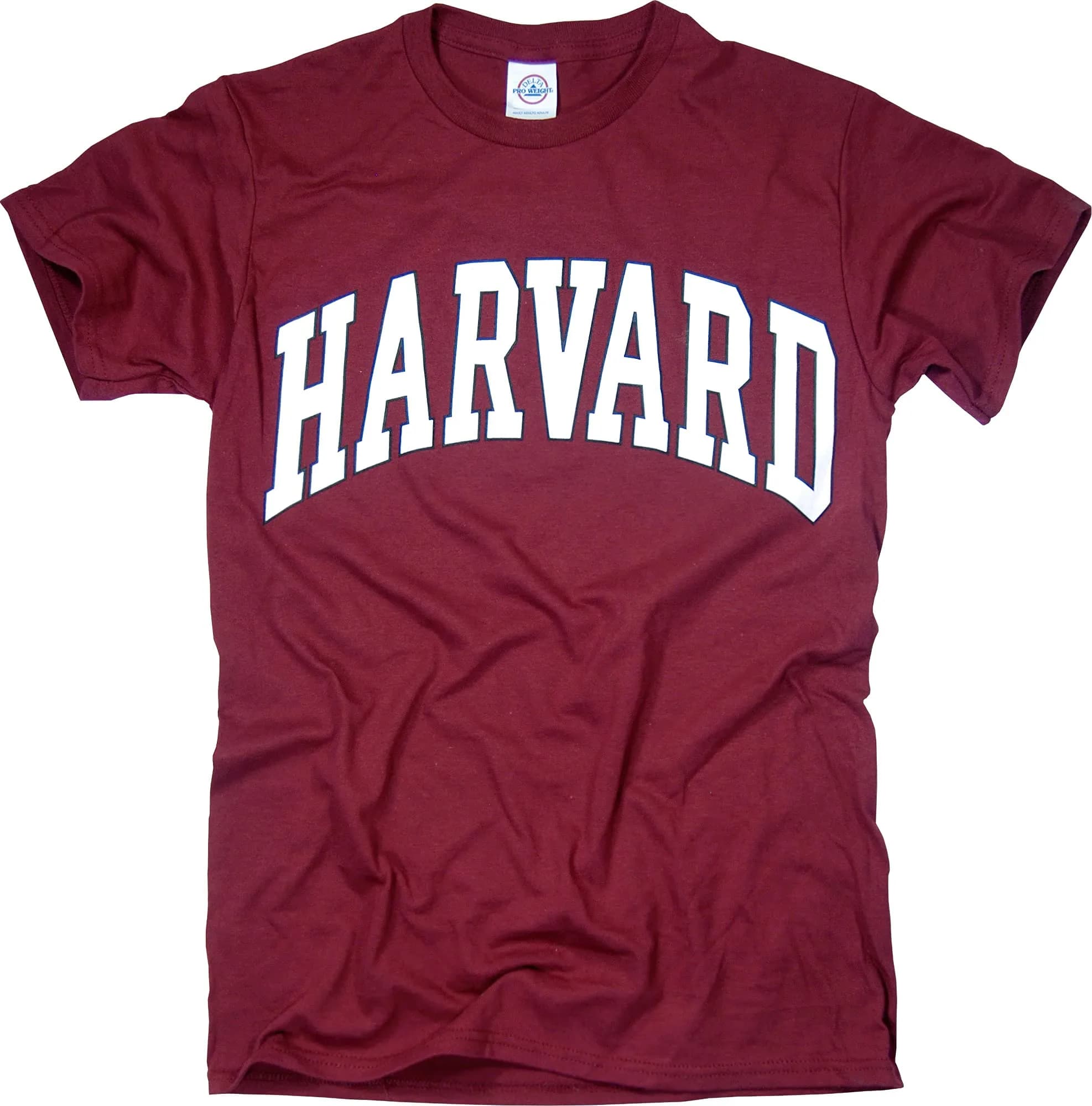 New York Fashion Police Harvard University T-Shirt - Arched Block - Crimson -M | Officially Licensed, Cotton, Medium