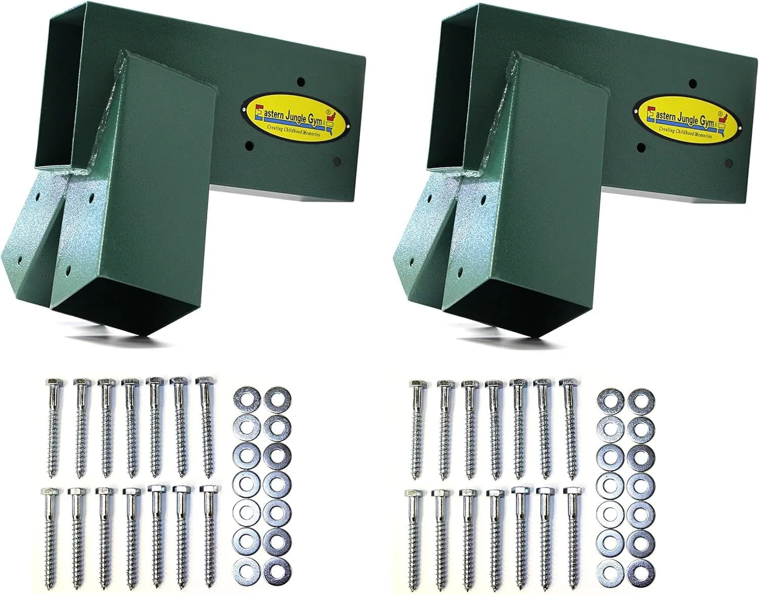 Eastern Jungle Gym Easy 1-2-3 A-Frame 2 Brackets | Heavy Duty Steel Playground Hardware - main product image