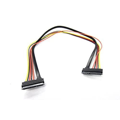 Micro SATA Cables 22 Pin SATA Female to Female Cable 55 cm (22 inches) | 6 Gbps Data Transfer - main product image