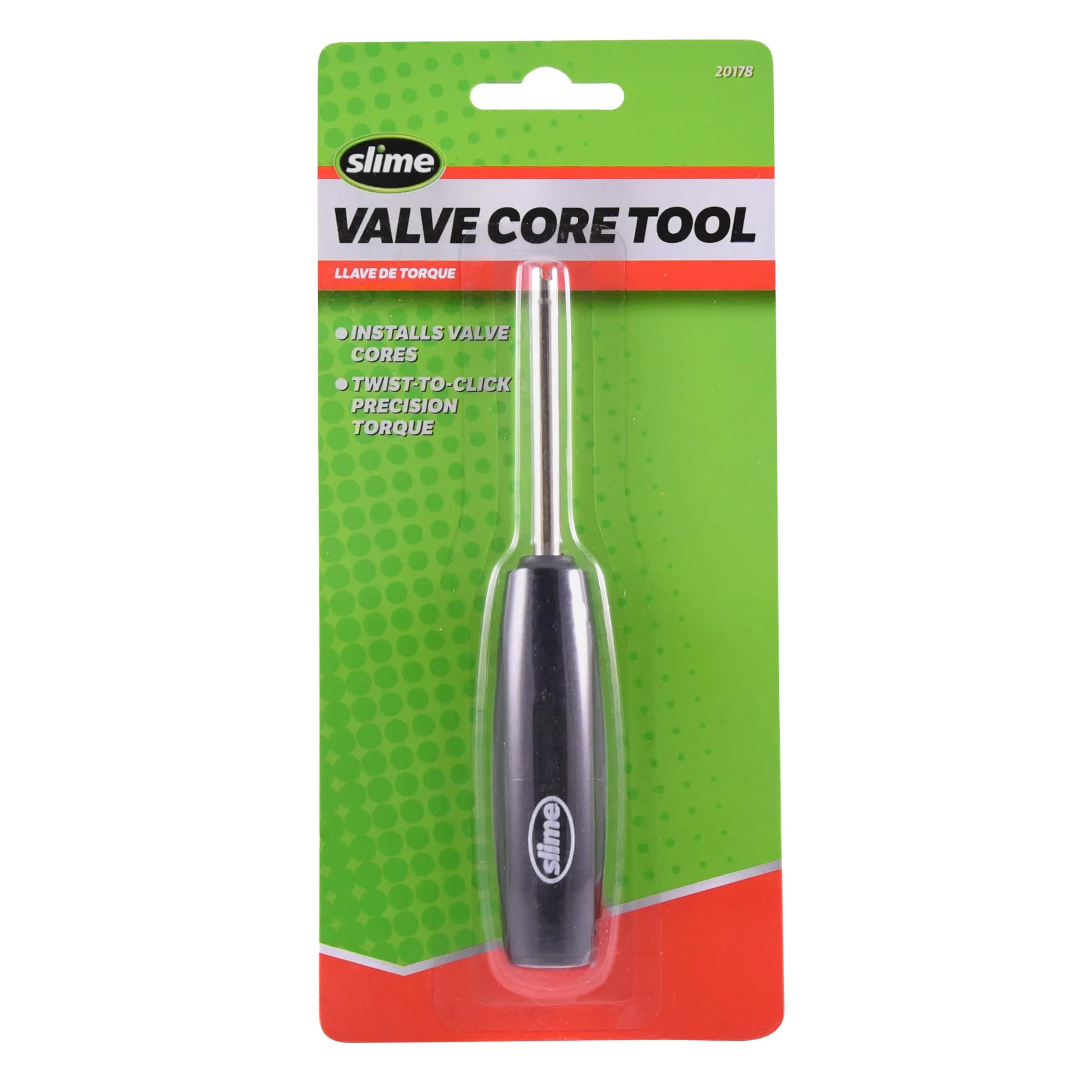 Slime Valve Core Torque Tool | Avoid TPMS Damage, Easy Valve Core Removal & Installation - main product image