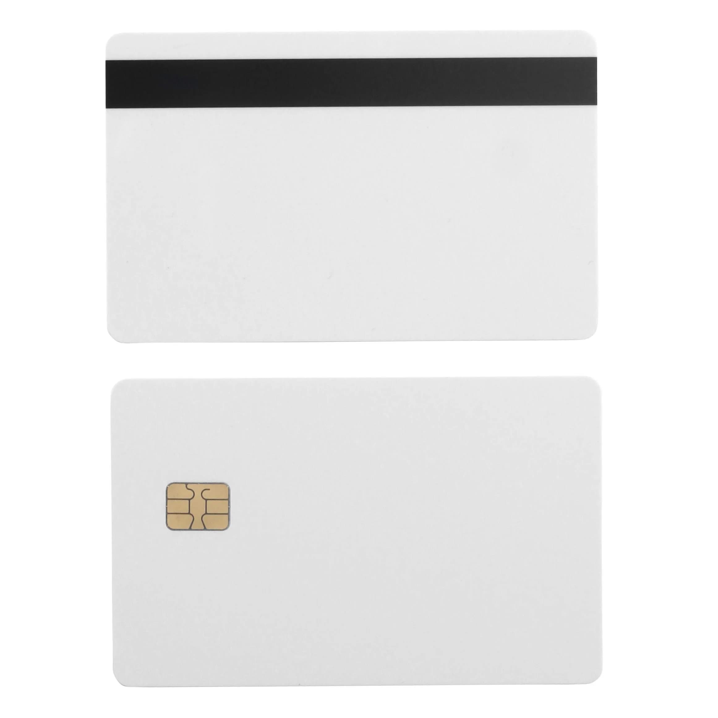 Bodno SLE4442 Chip Cards with HiCo Magnetic Stripe, 100 Pack (25mm x 37mm) | Secure & Printable - main product image