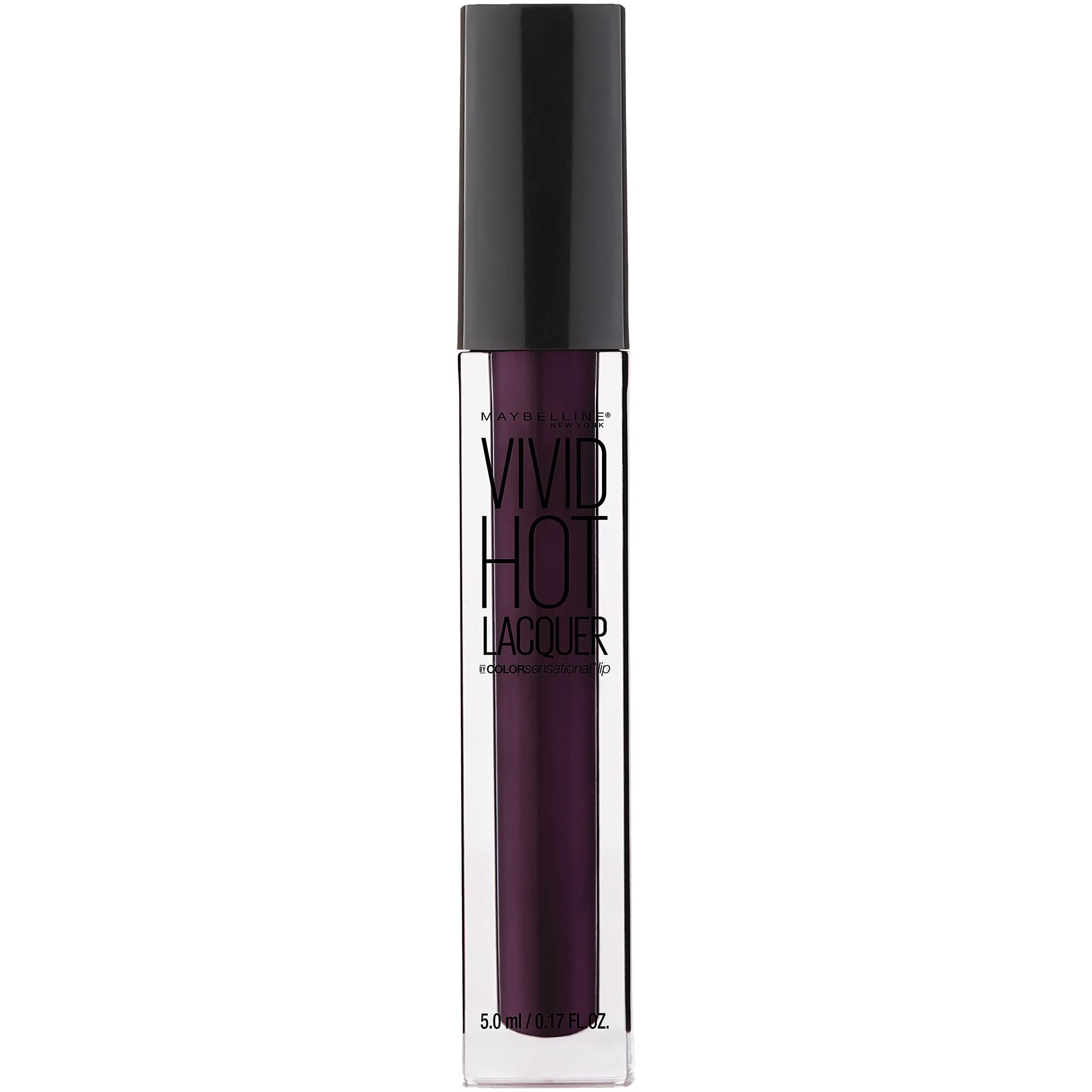 Maybelline Lip Gloss Vivid Hot Lacquer Slay It 0.17 Fl Oz | High-Impact Gloss, Long-Lasting, Comfortable Wear