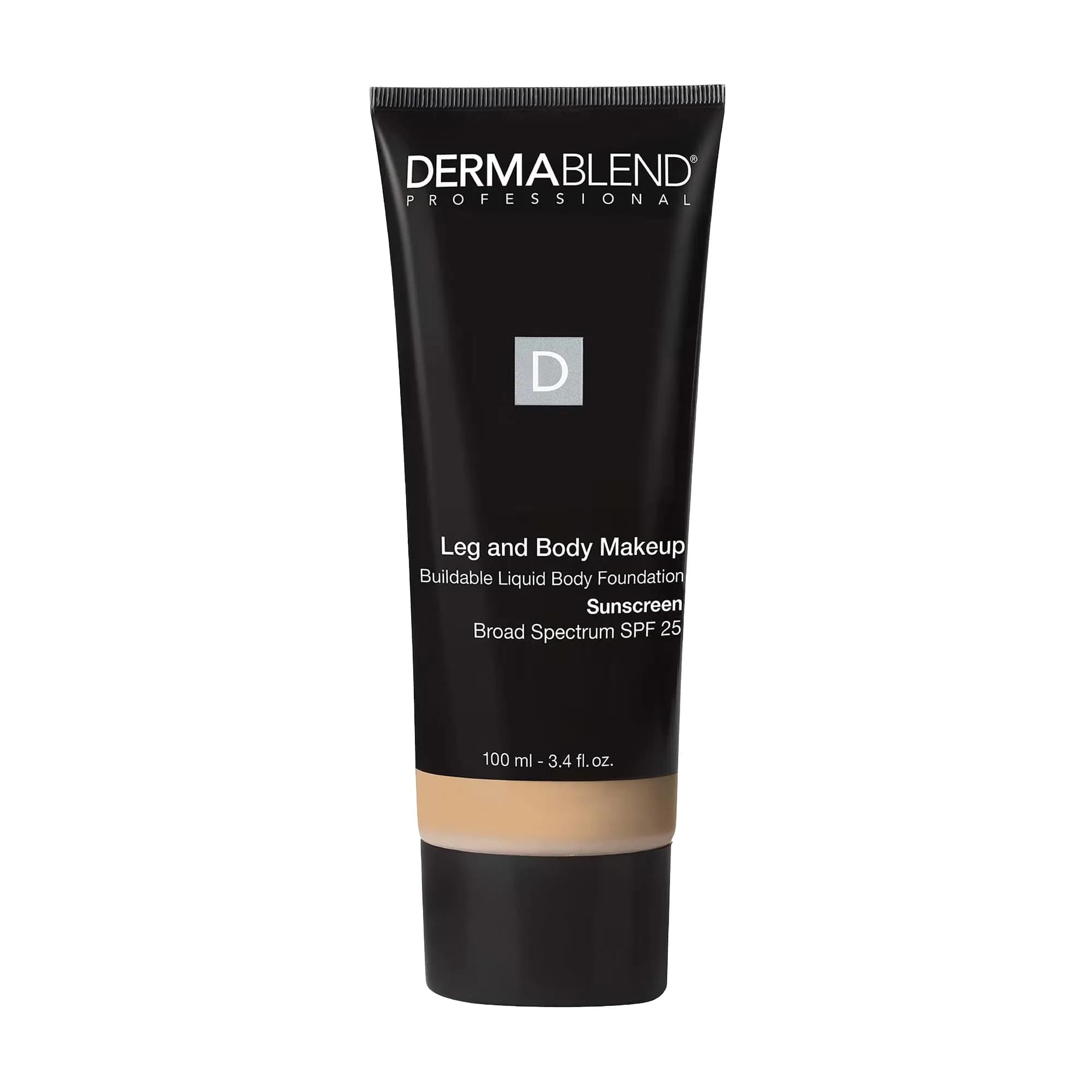 Dermablend Leg & Body Makeup Foundation SPF 25, 20N Light Natural, 100ml (3.4 fl oz) | Full Coverage for Scars & Imperfections - main product image