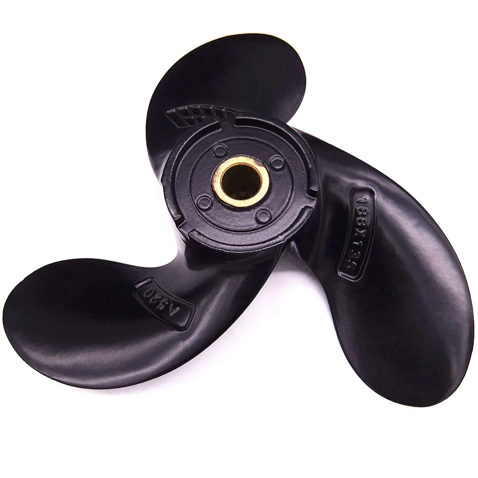 SouthMarine Outboard 58110-97JA0-019 Aluminum Alloy Propeller 7.5x6 | Fits Suzuki 2.5HP Outboard - main product image
