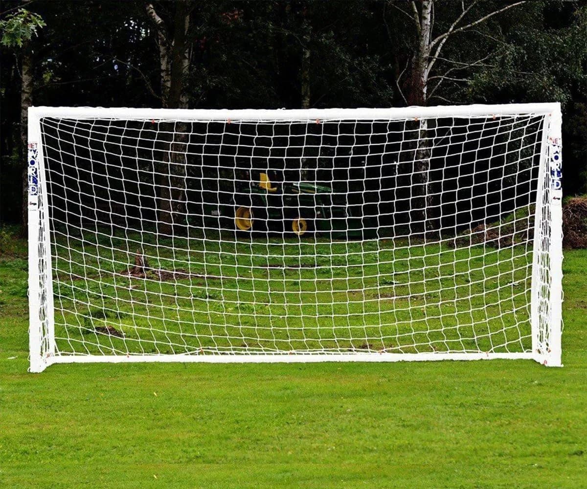 Boshen 10 x 6.5FT (305cm x 198cm) 2.5mm Twisted Polyethylene Soccer Goal Net | Heavy Duty & Weather Resistant - main product image