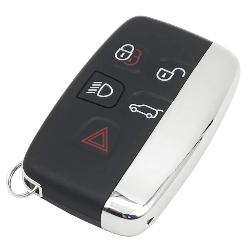 Horande Black Replacement Key Fob Cover Shell for Range Rover & Jaguar Smart Keys | 3.9 inches (9.9 cm) Length - main product image