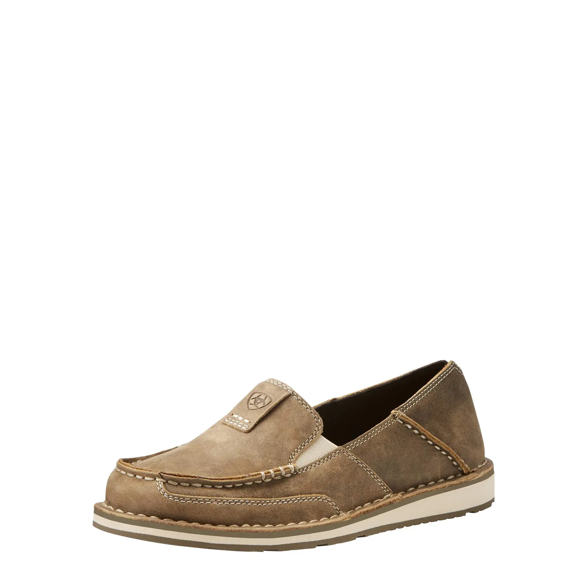 ARIAT Women’s Cruiser Shoes | Casual Slip-On Loafers with Leather & Suede Upper (5.5 US)