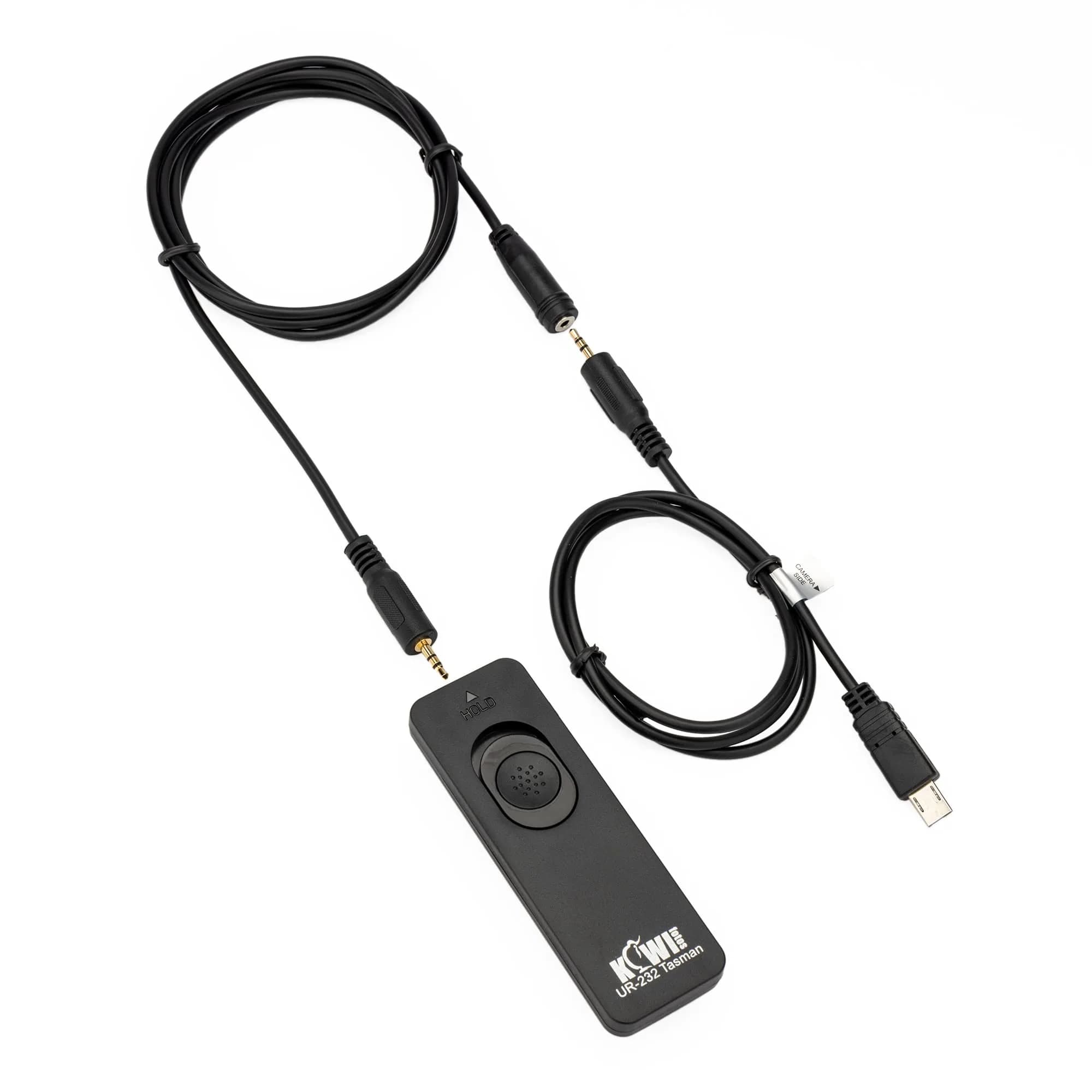 KIWIFOTOS Remote Shutter Release Cord for Sony Alpha A7 IV A7 III A7R V A6600 A6000 ZV-1 | 70cm + 130cm Extension — For Sony S2