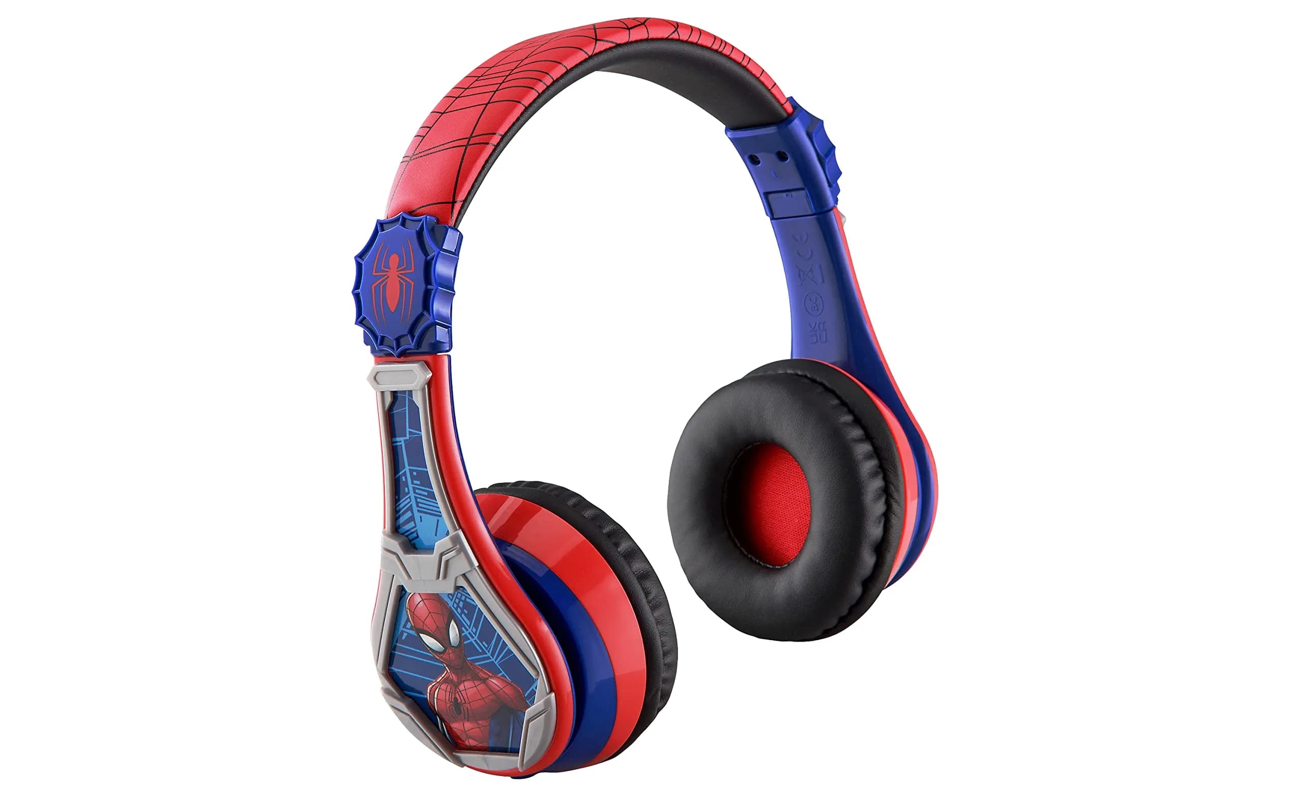 eKids Spiderman Bluetooth Headphones for Kids | 18-Hour Playtime - main product image