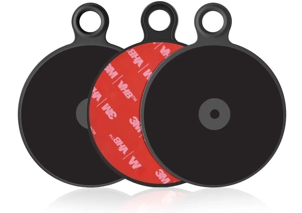 APPS2Car 3-Pack 3" Dashboard Mounting Pad Disk | Universal Suction Cup Mount Base - main product image