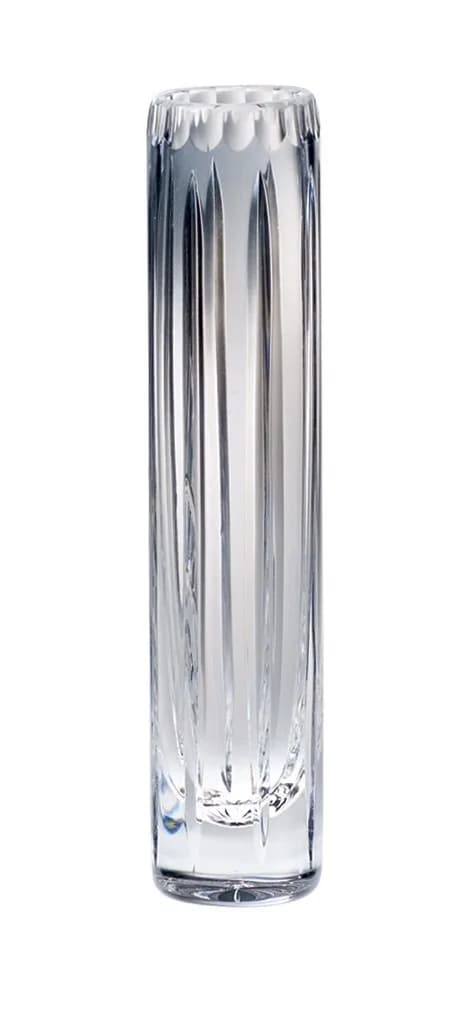 Barski Hand Cut Mouth Blown Crystal Bud Vase 8" | European Quality & Clarity - main product image