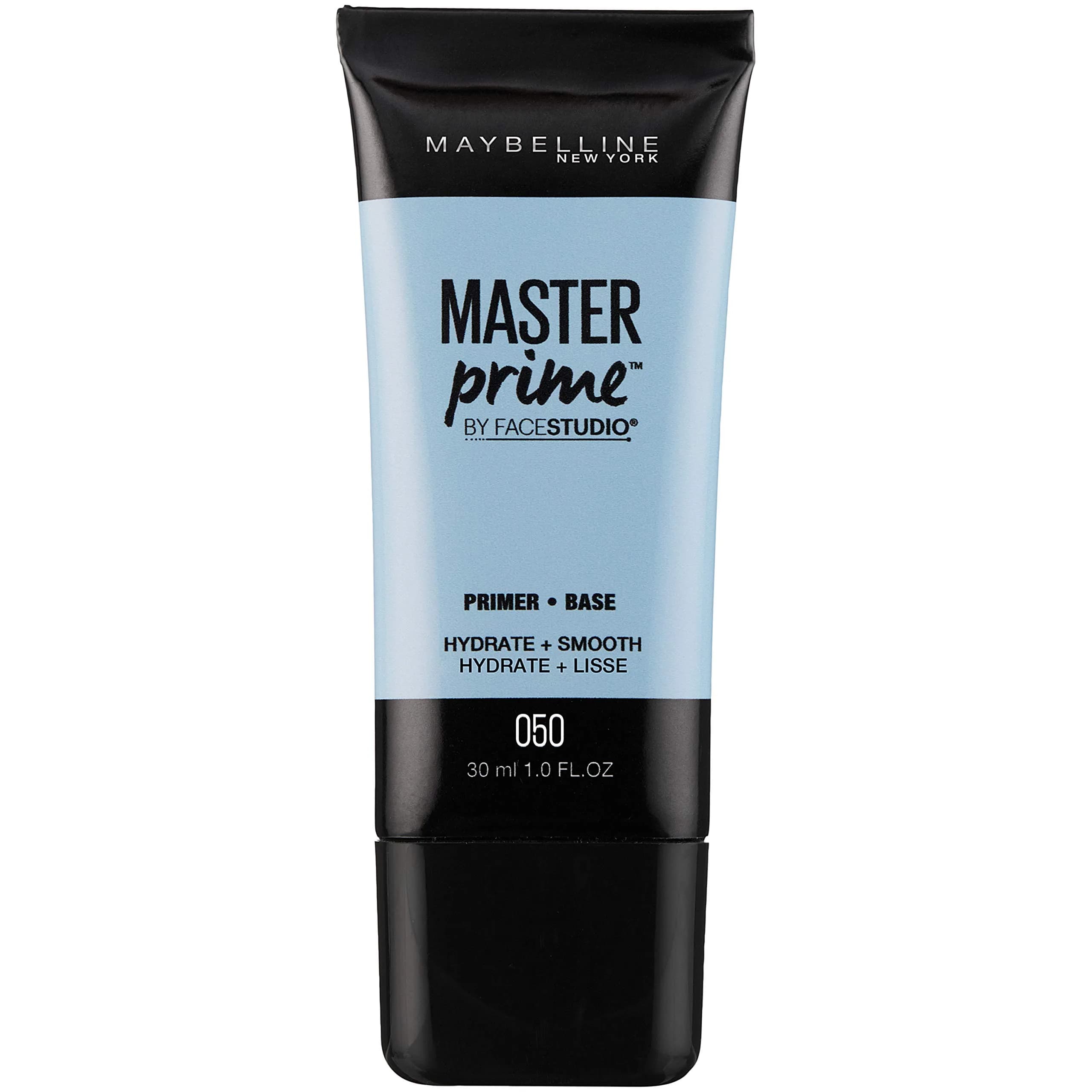 Maybelline Master Prime Hydrate + Smooth Face Primer Makeup Base 30ml (1 Fl Oz) | Water-Based Formula for All Skin Types - main product image