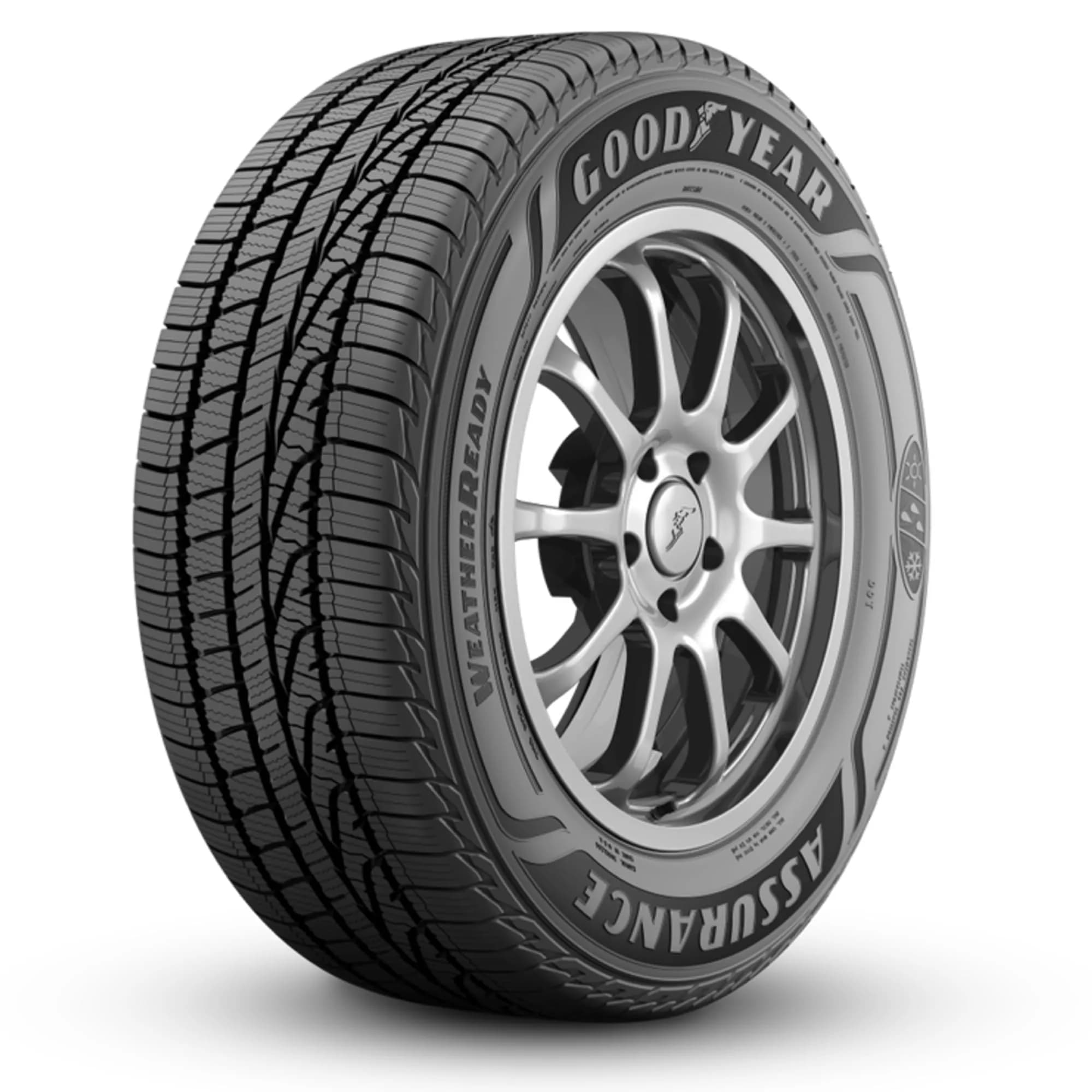 Goodyear Assurance WeatherReady Street Radial Tire 235/55R18 100V | All-Season Traction & Safety