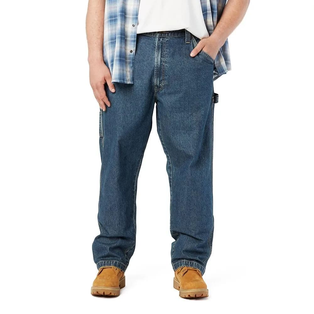 Levi Strauss Signature Gold Men's Carpenter Jeans 44W x 32L (1.94 lb) | Relaxed Fit, Straight Leg - main product image