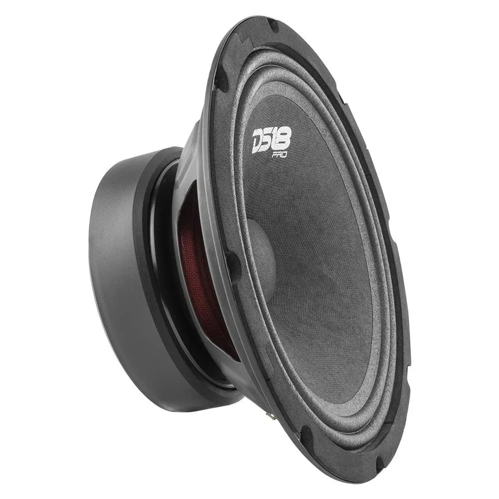DS18 PRO-GM8 8" Midrange Loudspeaker | 580W Max Power, 8 Ohms, Black Steel Basket - main product image