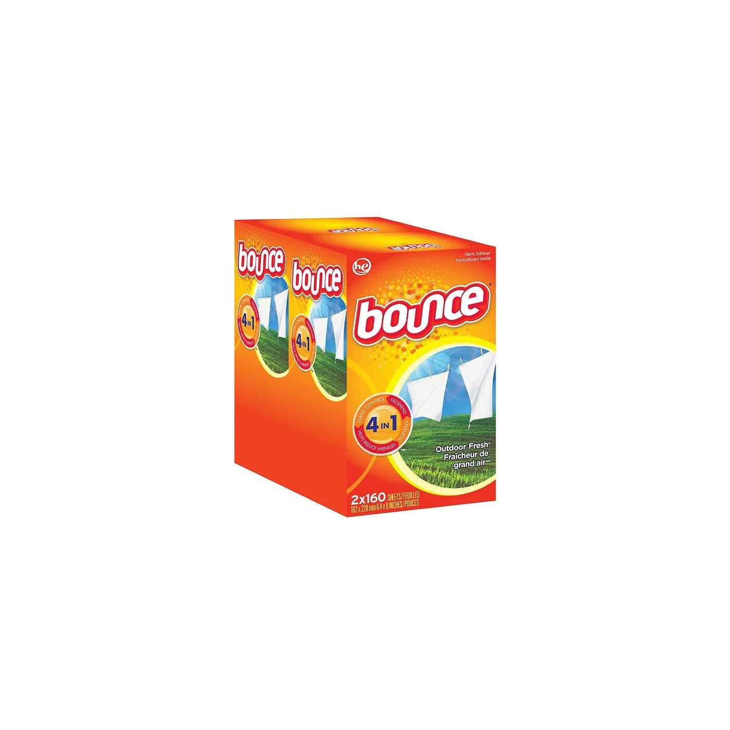Bounce Dryer Sheets 320 ct. | Reduces Static Cling & Wrinkles - main product image
