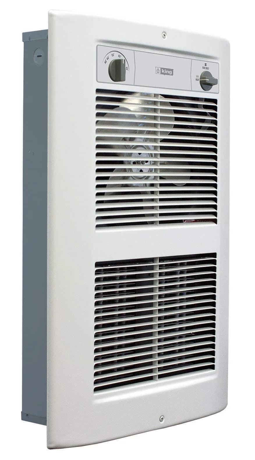 KING LPW2045T-S2-WD-R Wall Heater 4500W 208V | Electric Space Heater for Home & Office
