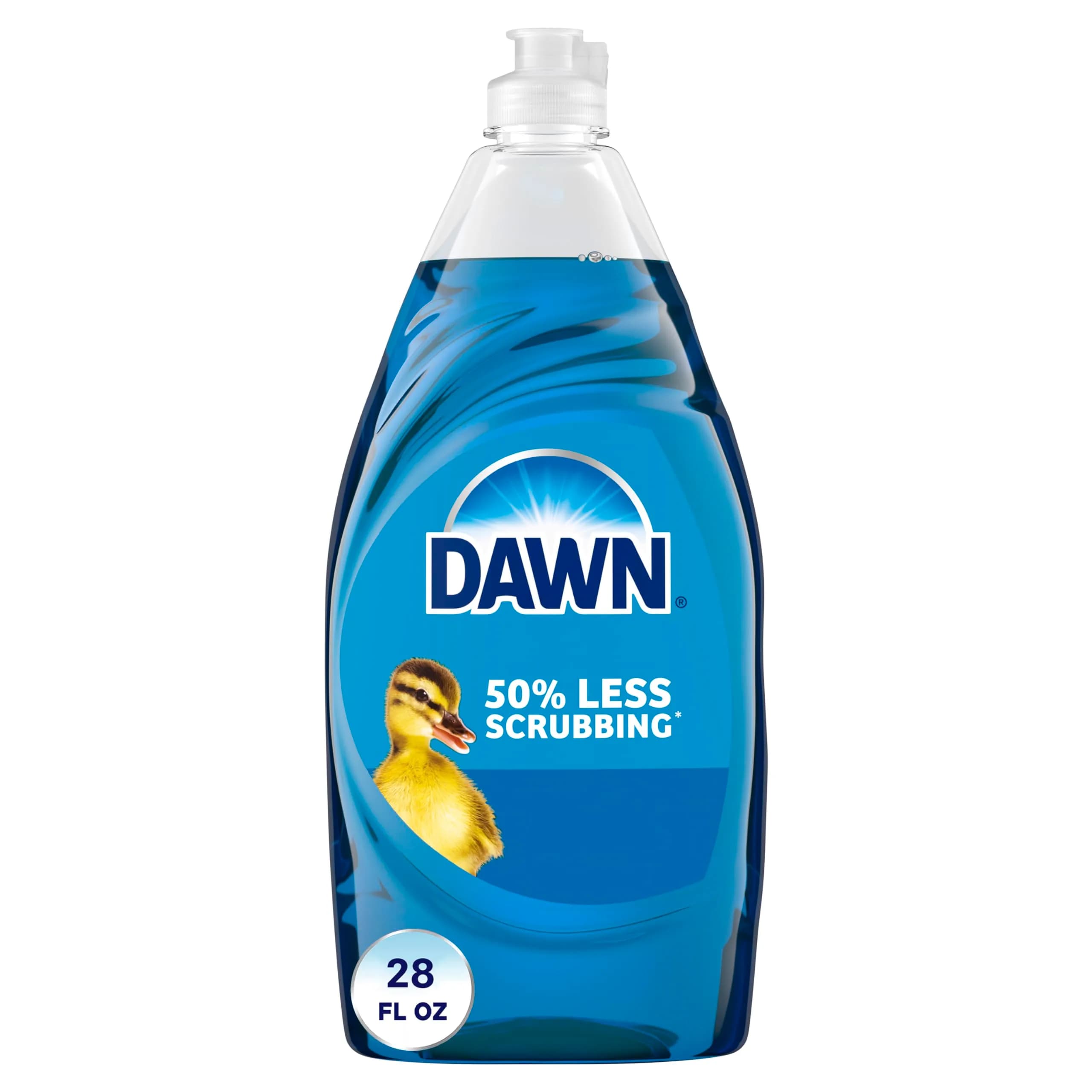 Dawn Ultra Dishwashing Liquid Dish Soap Original Scent 28 fl oz (794 ml) | Cuts Grease Fast - main product image