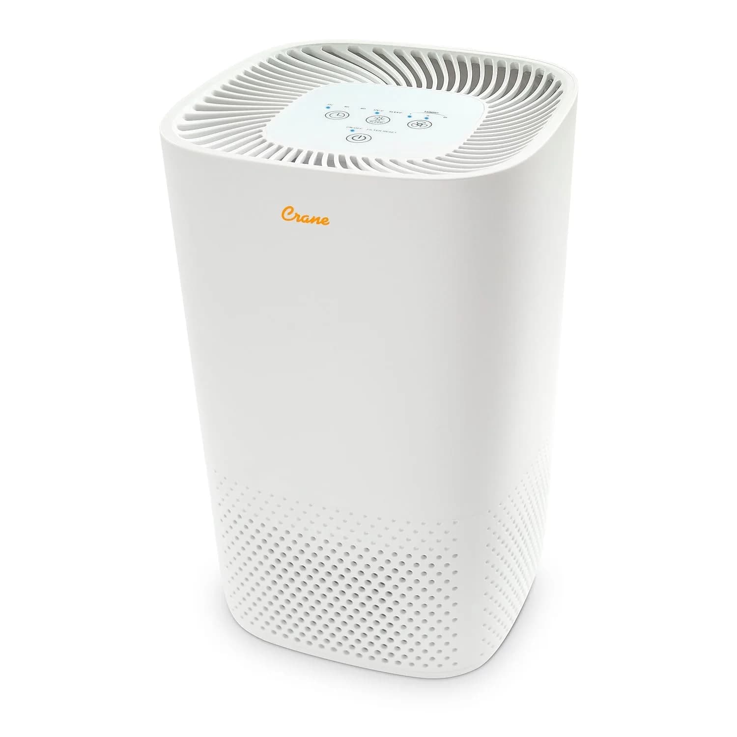 Crane Air Purifier with True HEPA Filter, UV Light, 250 Sq Feet Coverage | Sleep Mode & Timer - main product image