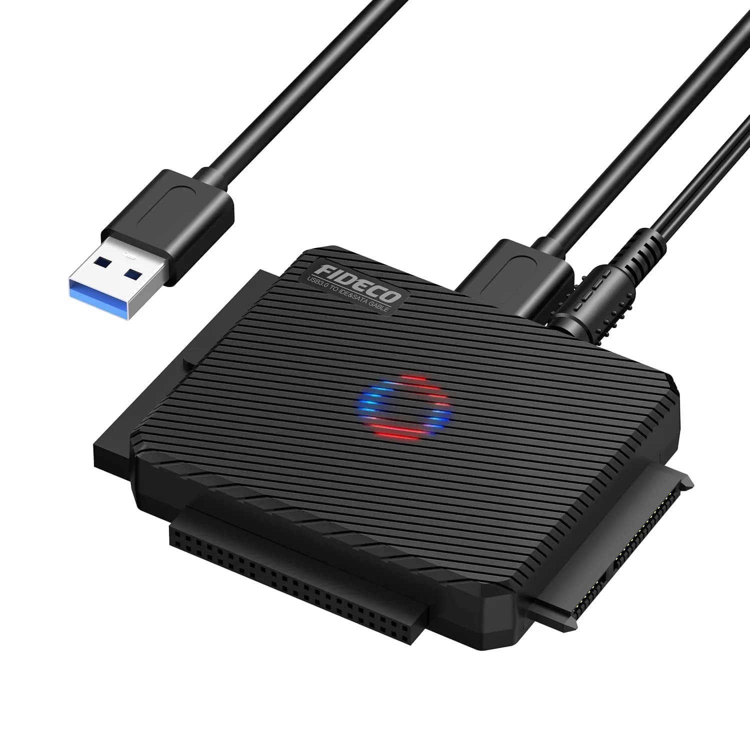FIDECO SATA/IDE to USB 3.0 Adapter for 2.5/3.5 Inch HDD & DVD/CD Drive | Universal Compatibility - main product image