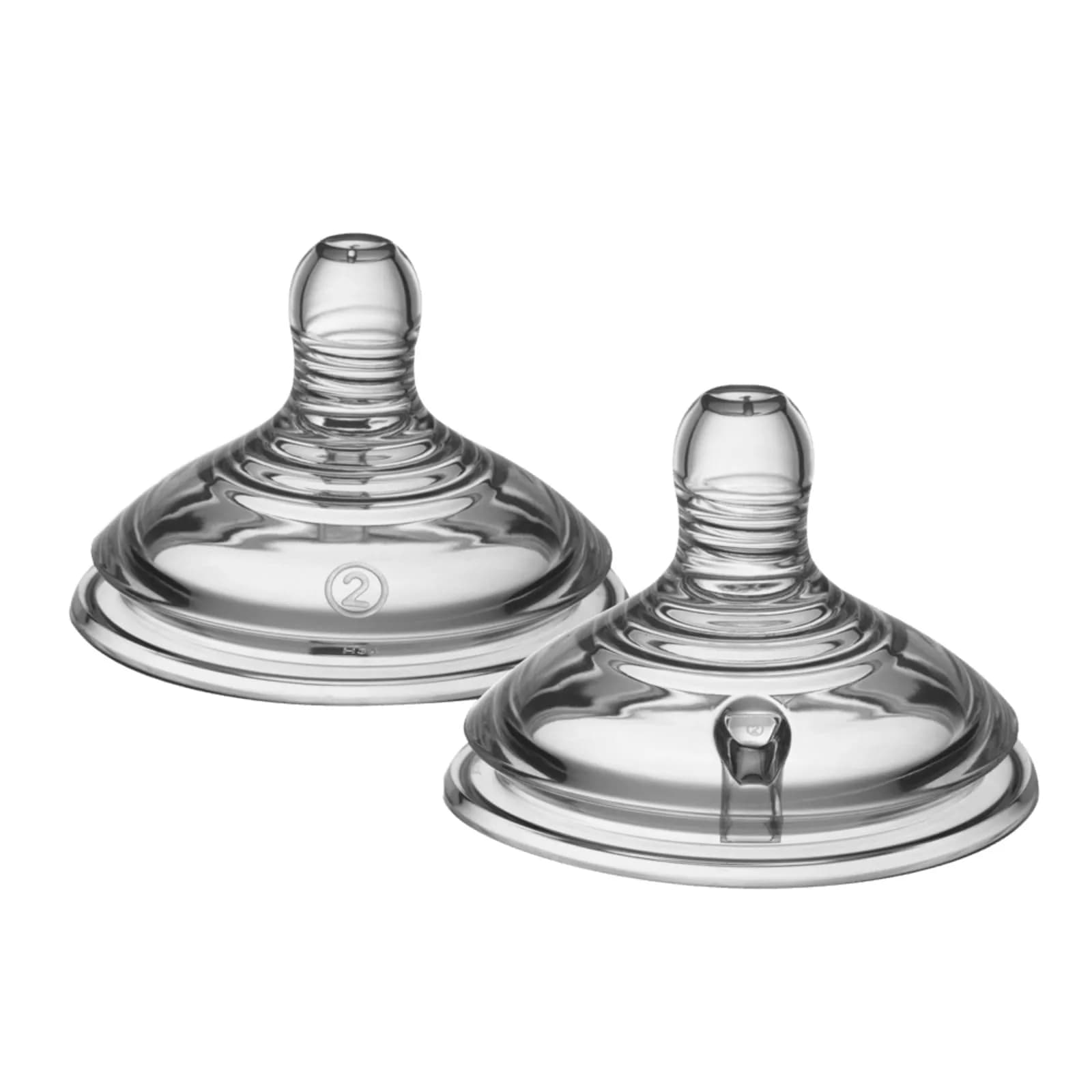 Tommee Tippee Natural Start Extra Slow Flow Bottle Nipples, Wide Neck, 2 Count - main product image