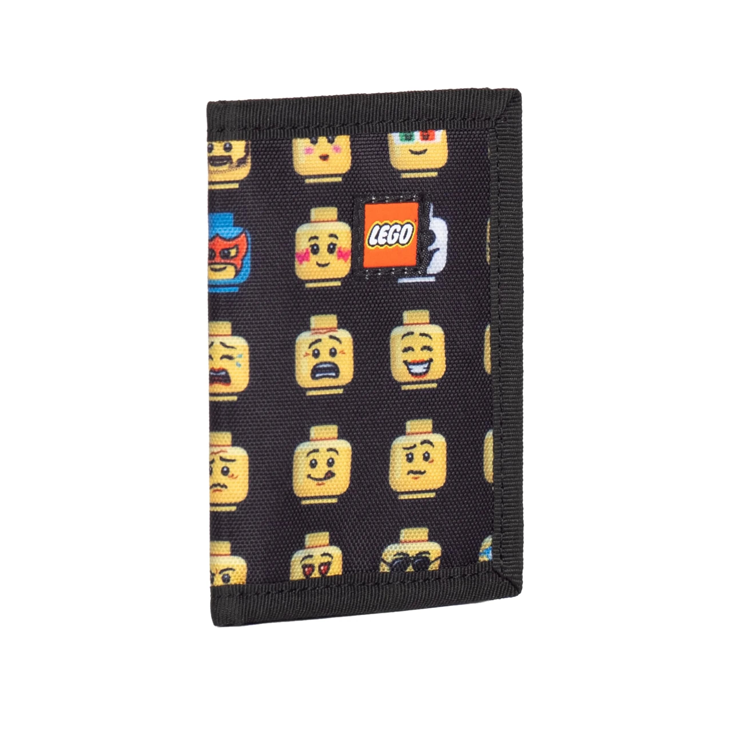 LEGO Kids Unisex Trifold Wallet with Clear ID Window, Card & Cash Pockets, Secure Hook & Loop Closure