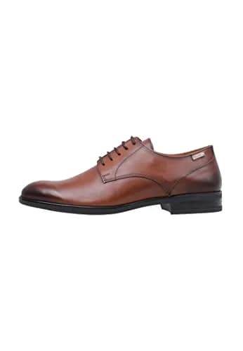 PIKOLINOS Bristol Laces Shoes Men | Leather | Removable Insole | Black