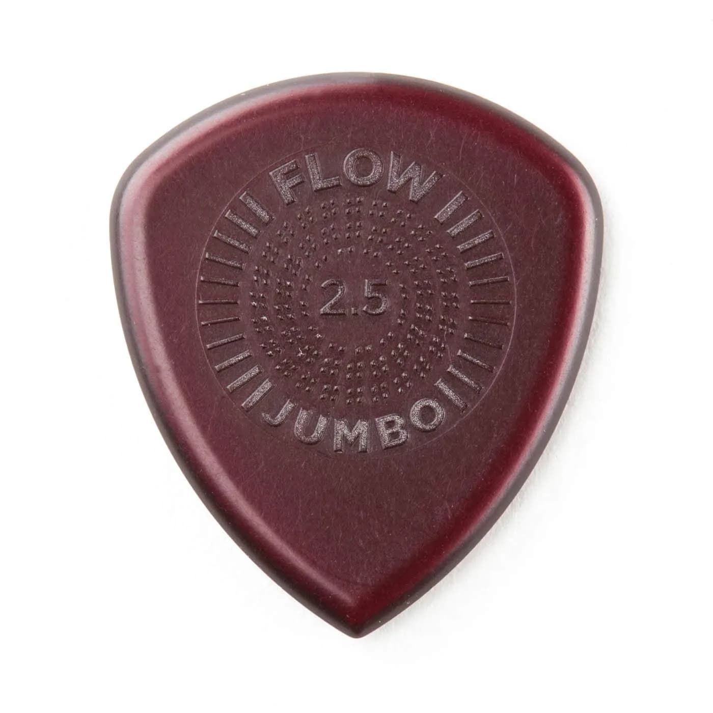Jim Dunlop Flow® Jumbo Grip Pick 2.5MM | Rich Tone & Larger Surface for Guitarists in India