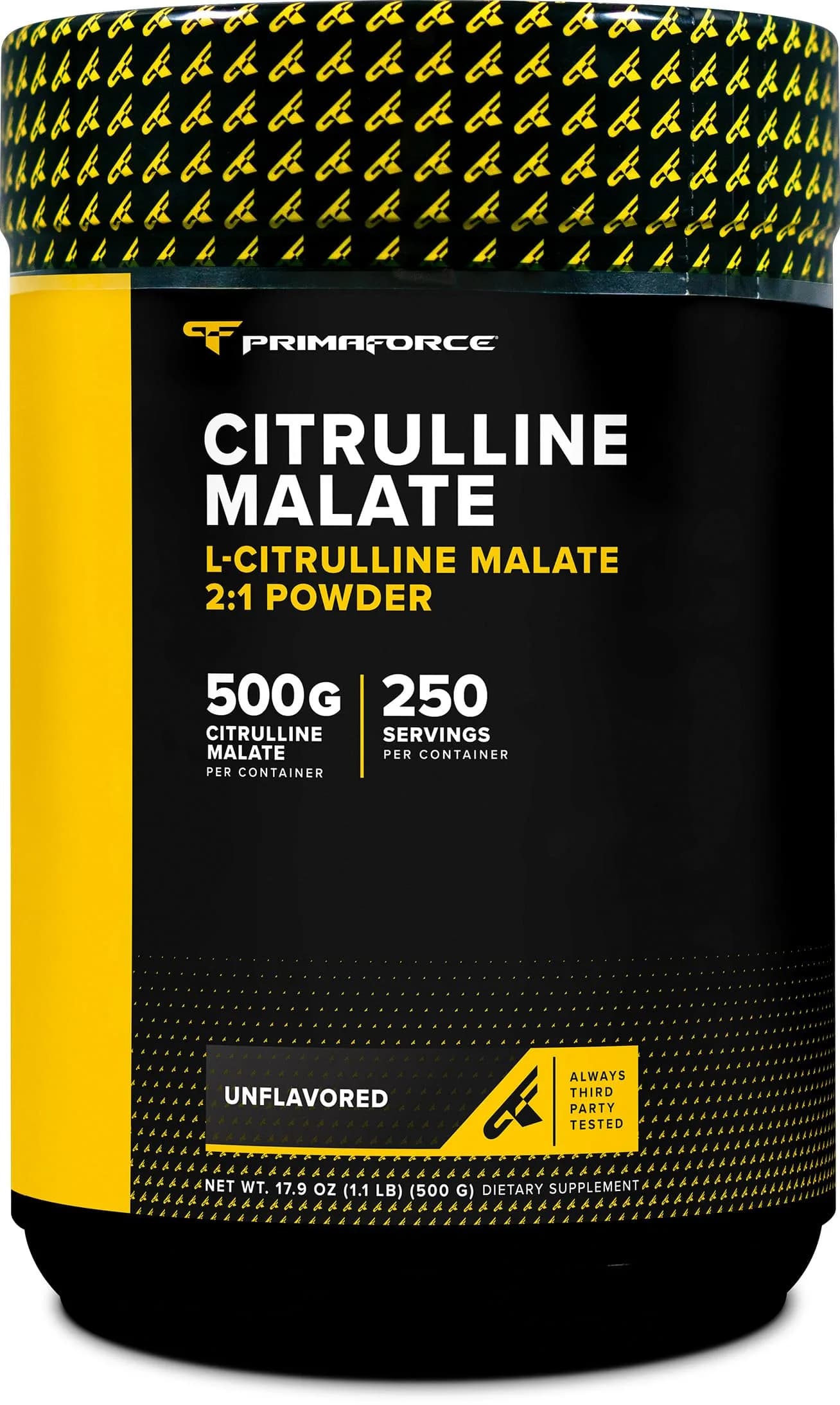 Primaforce L-Citrulline Malate Powder 500g (17.6 oz) | Vegan, Gluten-Free, Non-GMO - main product image