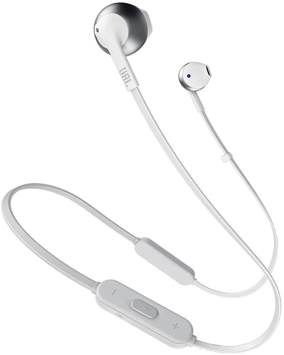 Harman JBL Tune 205BT Wireless In-Ear Headphones Silver | 6-Hour Battery Life