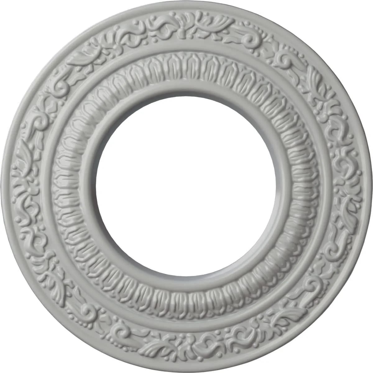 Ekena Millwork Andrea Ceiling Medallion 20.6 cm (8-1/8 in) Diameter | Intricately Carved Urethane for Easy Installation - main product image