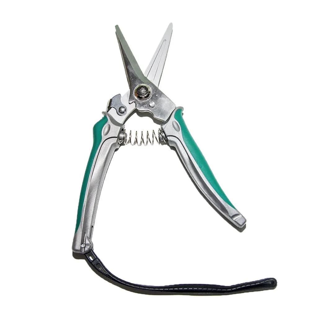 DEEALL 8-Inch Carbon Steel Hoof Trimmers with Serrated Blades | For Goats, Horses & Garden - main product image