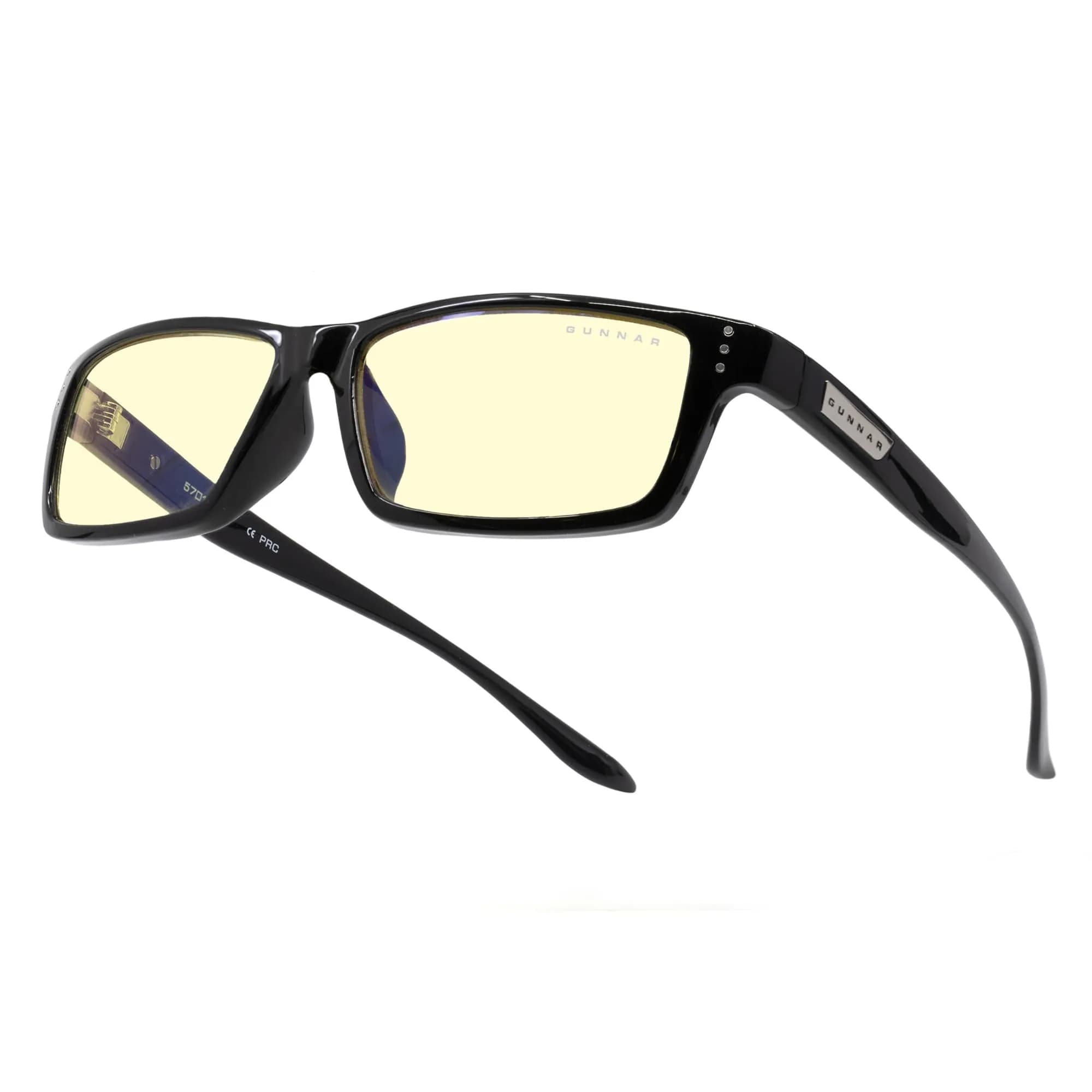 Gunnar Riot Amber Tinted Gaming Glasses 58mm Lens Width | Patented Blue Light Blocking Lens Technology - main product image