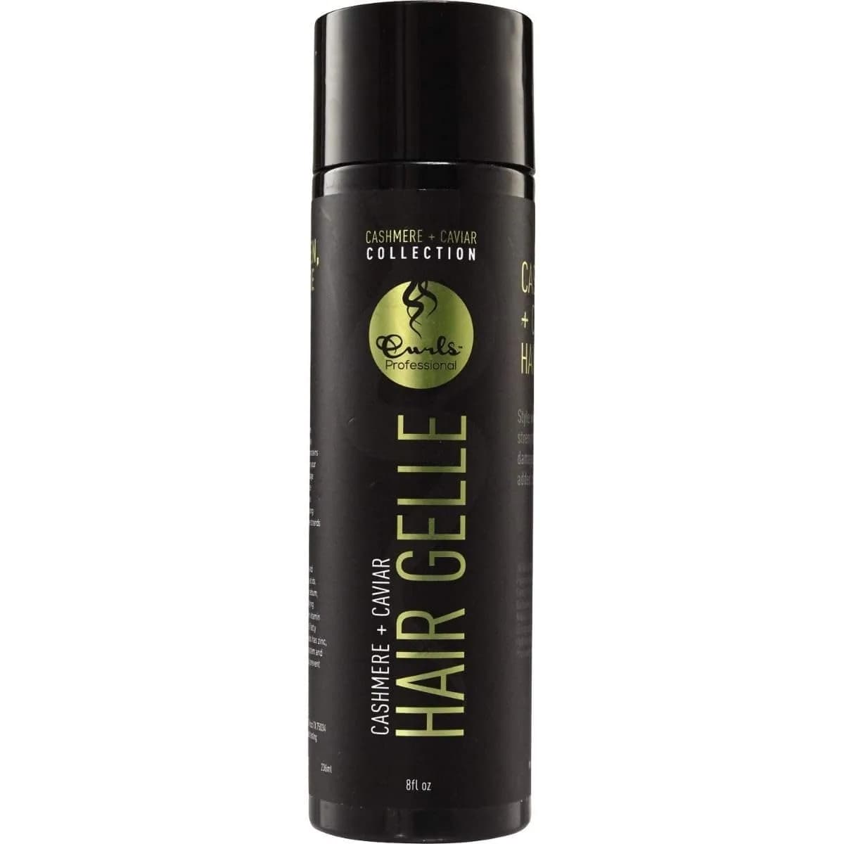 Curls Cashmere & Caviar Hair Gelle 8 Fl Oz | Luxuriously Soft, Stronger & High Shine for Curly Hair