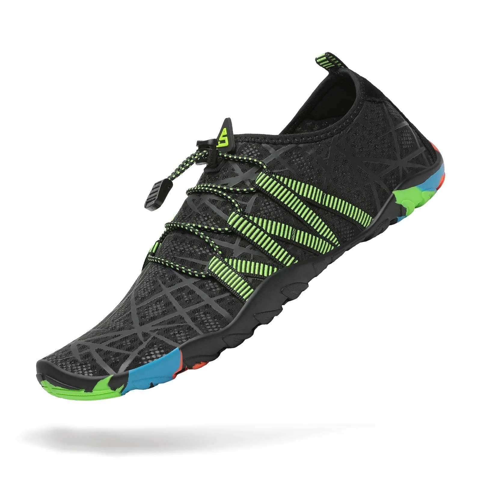 Mishansha Water Shoes for Women Men, Quick-Dry Barefoot Swim Shoes Grey | Non-Slip, Lightweight, for Beach & Water Sports