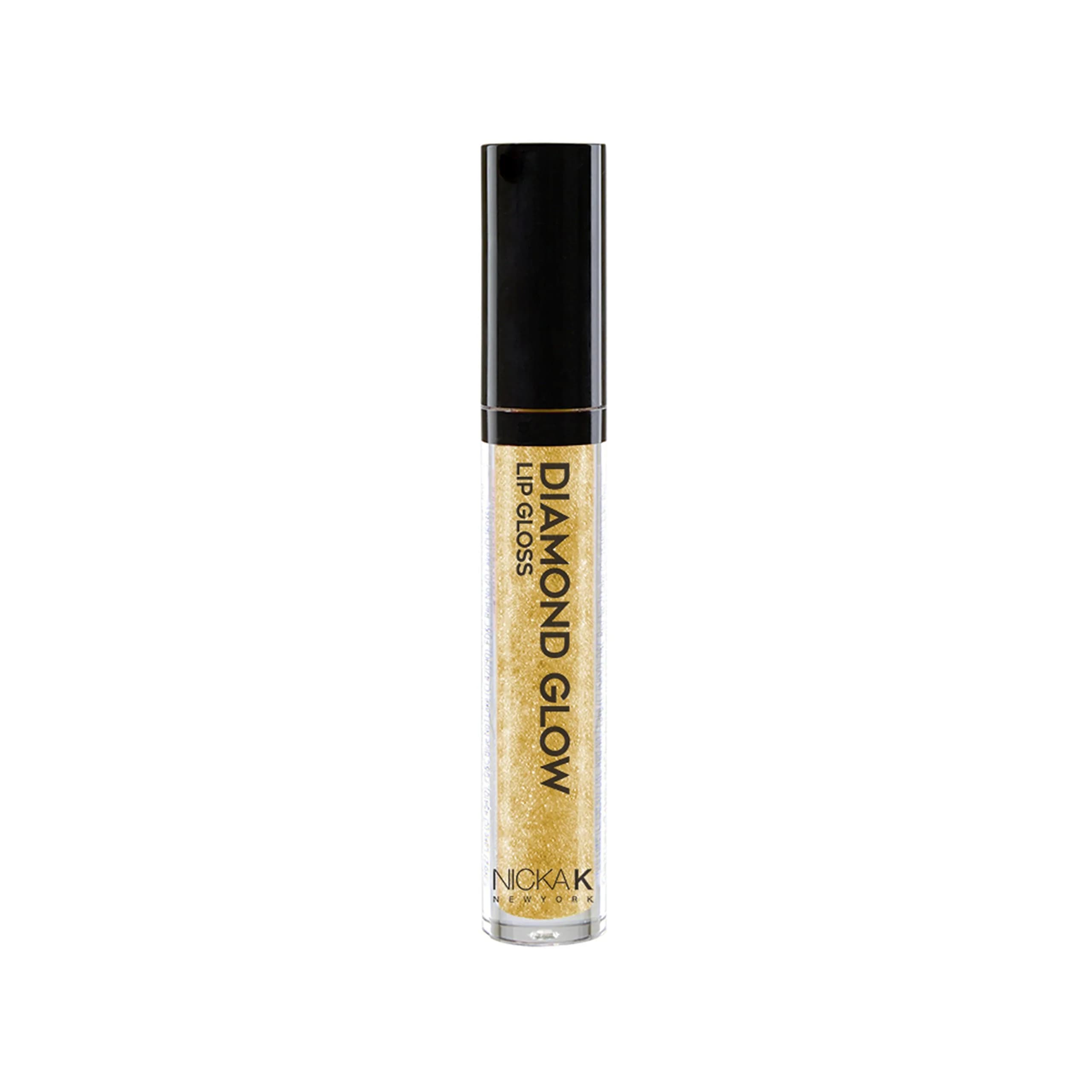 NICKA K NEW YORK Diamond Glow Lip Gloss (Classy) - Metallic Finish | 3.7g (0.13 oz) - main product image