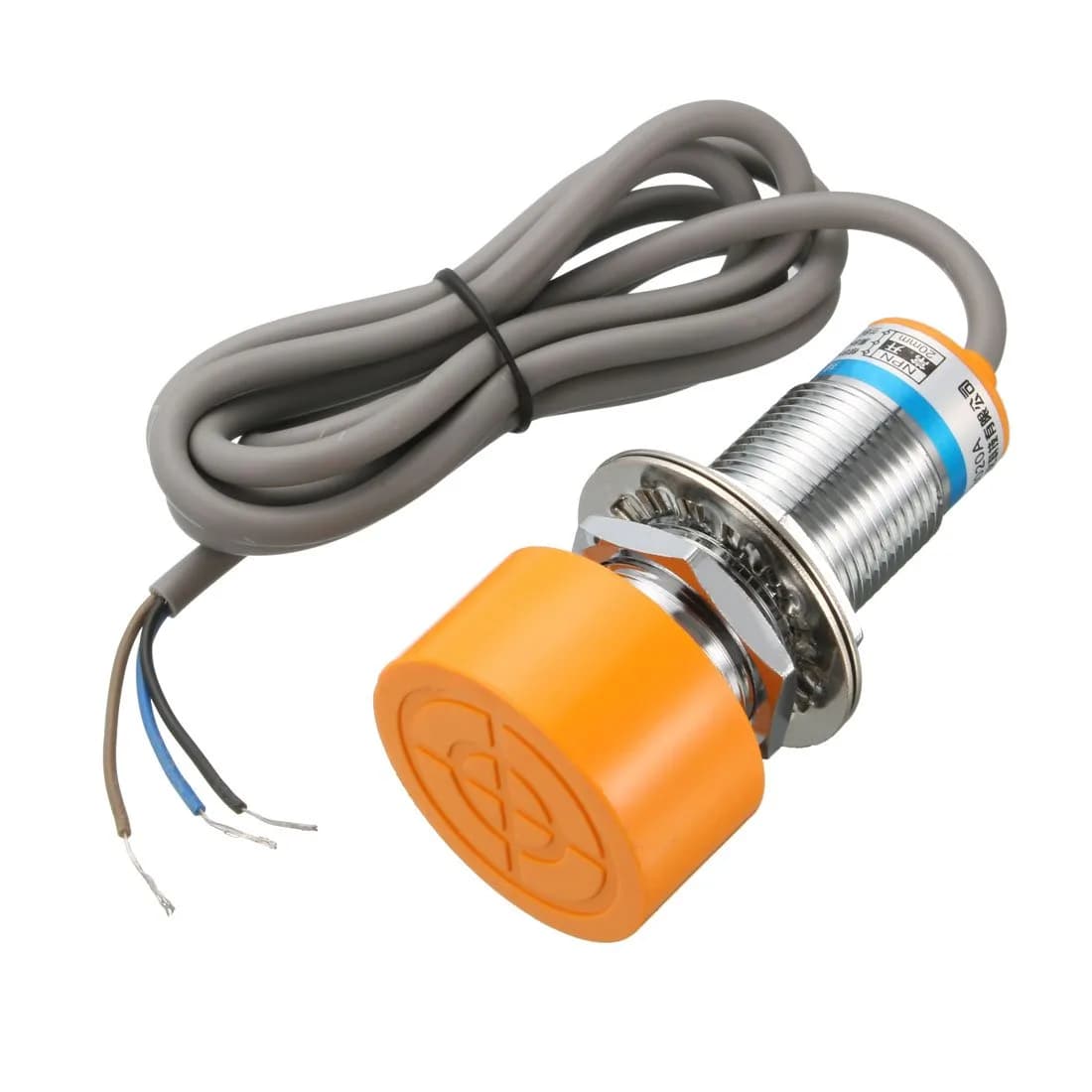 uxcell Inductive Proximity Sensor Switch Detector 20mm NPN NO | Contactless Metal Detection