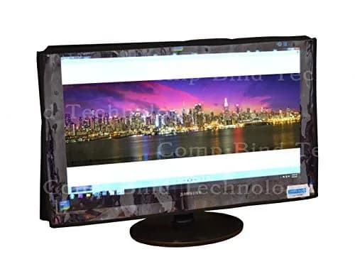 Comp Bind Technology Monitor Cover Compatible with LG 26LN4500-UA 26'' Portable 720p LED TV | Clear Nylon Dust Cover