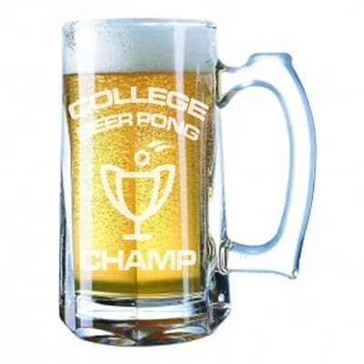 Hat Shark Giant Beer Mug 28 Ounces | Heavy Duty Glass for Beer & Celebrations (70-120 chars)