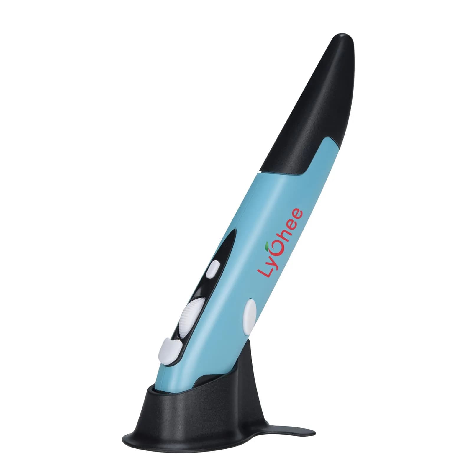 lychee Wireless Optical Pocket Pen Mouse Blue | 800/1200/1600 DPI Adjustable Handwriting Mini Mice - main product image