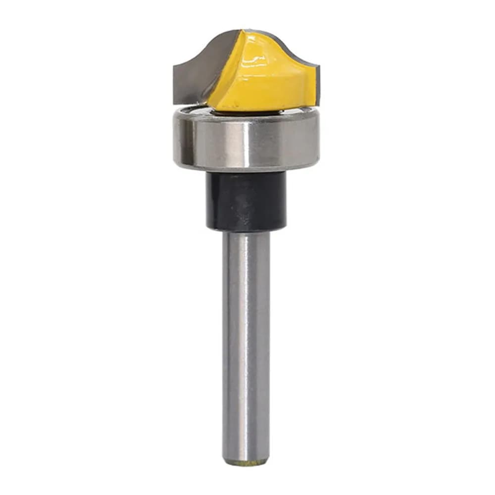 YAKAMOZ 1/4 Inch Shank Faux Panel Ogee Groove Router Bit with Bearing Carbide Tipped 3/4" Diameter | Decorative Edge Router Tool