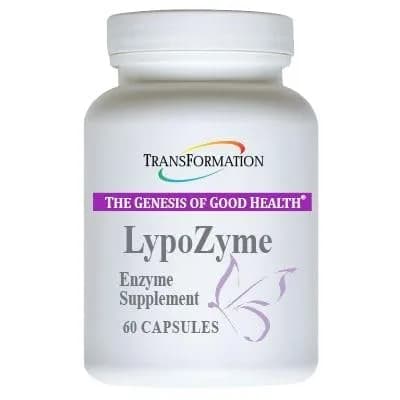 TRANSFORMATION LypoZyme Enzyme Supplement 60 Cap | Supports Digestion & Nutrient Absorption