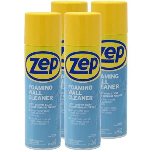 Zep Foaming Wall Cleaner 18 oz (72 oz Total) | Professional Grade Foam for Walls - main product image