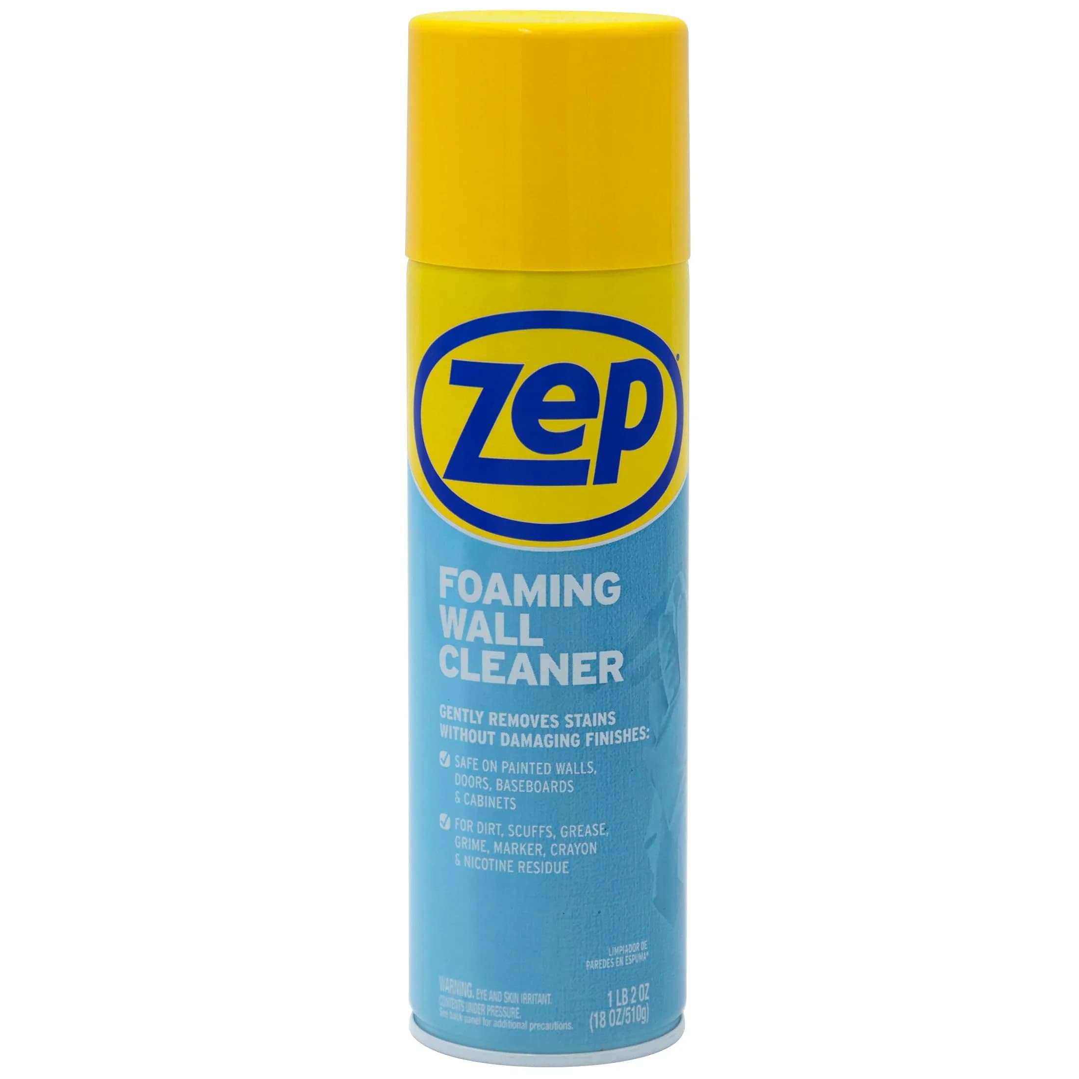 Zep Foaming Wall Cleaner Spray 18 oz | Scrub-Free Formula for Walls & Surfaces - main product image