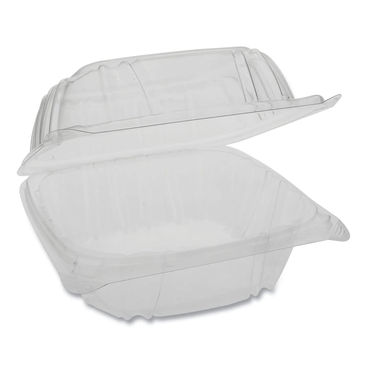 PACTIV Food Storage Container 6" | Airtight Plastic Box with Hinged Lid (13 in x 19 in x 26 in)