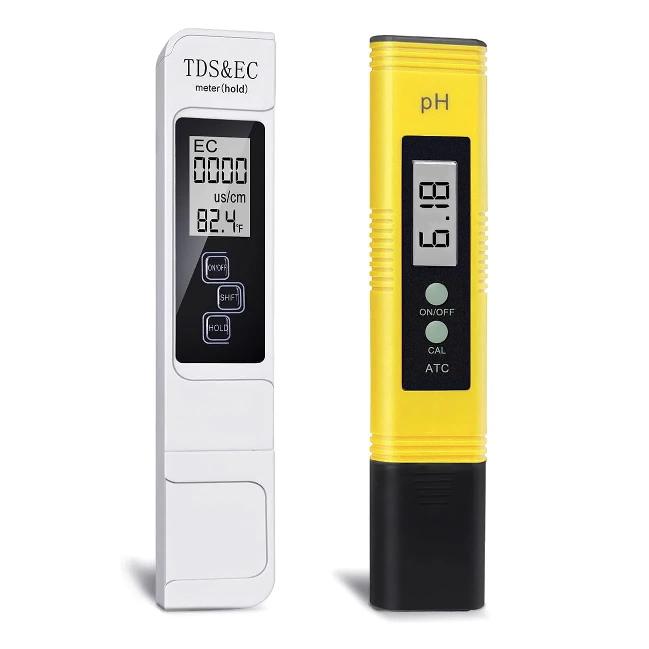 GuDoQi PH Meter, TDS Meter Combo, 4-in-1 Water Test Kit, Digital pH, PPM, EC, Temp for Drinking Water & Hydroponics - main product image