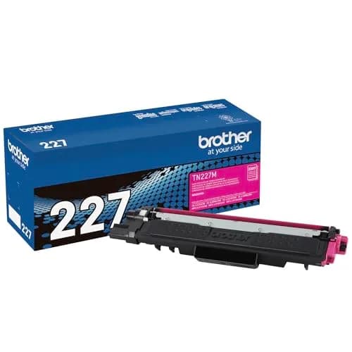 Brother Genuine TN227M High Yield Magenta Toner Cartridge | Professional Color Laser Print Quality - main product image