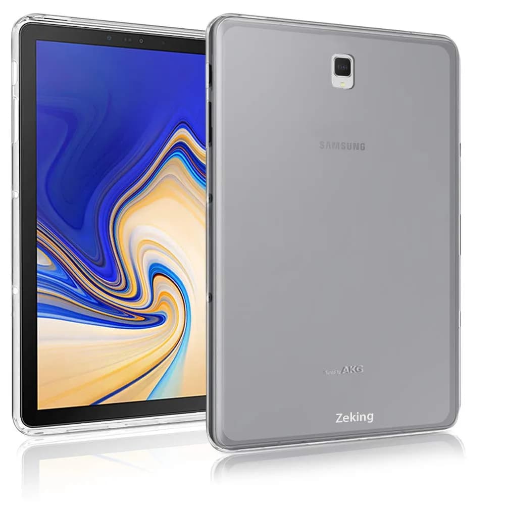 Zeking Galaxy Tab S4 (10.5 inch) TPU Case | Ultra Slim Anti-Scratch Cover for Galaxy Tab S4